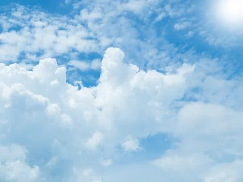 Sky background nature cloud paronama web cloudy summer winter season day Foto stock