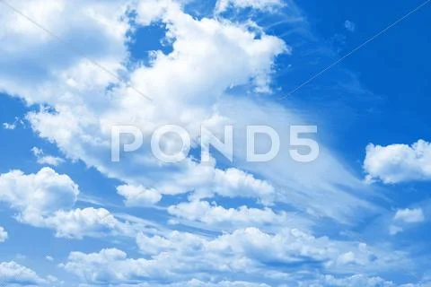 Sky background Stock-Fotos