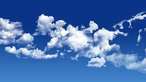 Sky Background Summer Blue Sky Time Lapse Stock Footage 185903390