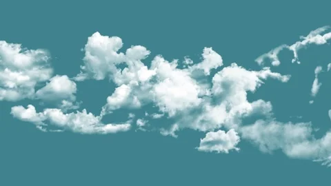 Sky Background Summer Green Sky Time Lapse Stock Footage 185903391