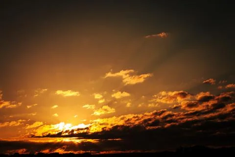 Sky background on sunrise Stock Photos