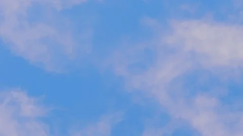 Sky background with tiny clouds Stockbeeldmateriaal 125131408