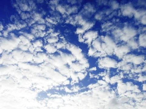 Sky background with white clouds Photos