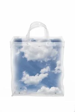 Sky in a bag Stock Illustration
