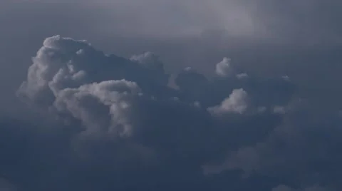 Sky With Beautiful Clouds In Realtime Stock Footage 50120933