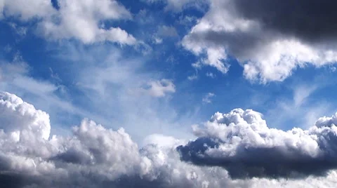 Sky Big Clouds Rev Stock-Footage 999195