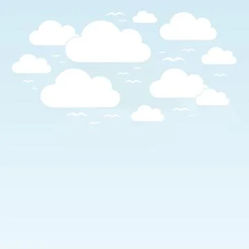Sky birds2 Stockfoto's