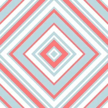 Sky blue Argyle Diagonal Stripes seamless pattern background Illustrazione stock