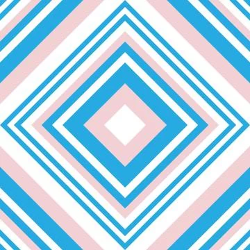 Sky blue Argyle Diagonal Stripes seamless pattern background Stock Illustration