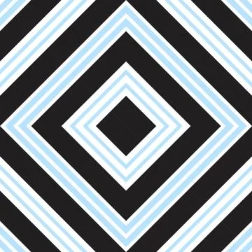 Sky blue Argyle Diagonal Stripes seamless pattern background Stock Illustration