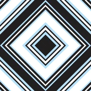 Sky blue Argyle Diagonal Stripes seamless pattern background イラスト素材