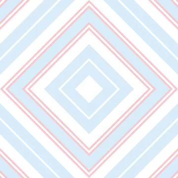 Sky blue Argyle Diagonal Stripes seamless pattern background Stock Illustration