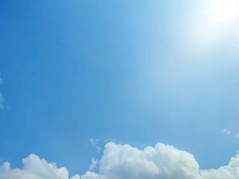 Sky blue background Stock Photos