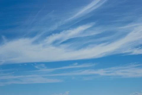 Sky blue background. Sky cloud clear Stock Photos