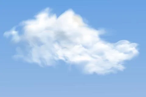 Sky Blue Background,Vector Clear Sky day with sunlight morning in Winter,Horizon Stock Illustration