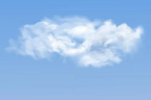 Sky Blue Background,Vector Clear Sky day with sunlight morning in Winter,Horizon Stock Illustration