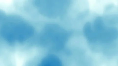 Sky Blue Bokeh Falling Rain Loop Background Stock Footage 64235921