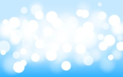 Sky blue bokeh soft light abstract background Illustrazione stock