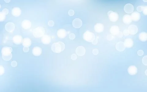 Sky blue bokeh soft light abstract background Illustrazione stock