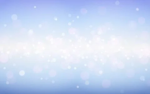 Sky blue bokeh soft light abstract background Stock Illustration