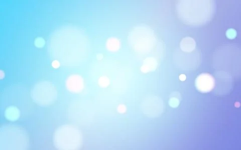 Sky blue bokeh soft light abstract backgrounds Stock Illustration