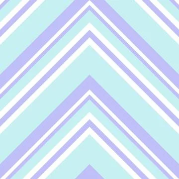 Sky blue Chevron Diagonal Stripes seamless pattern background Illustrazione stock