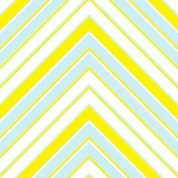 Sky blue Chevron Diagonal Stripes seamless pattern background Stock Illustration