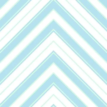 Sky blue Chevron Diagonal Stripes seamless pattern background Illustrazione stock