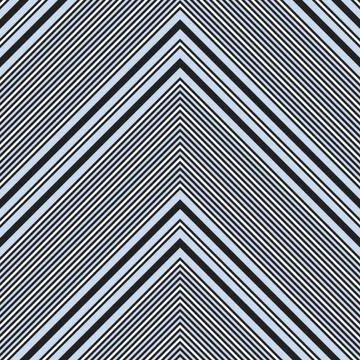 Sky blue Chevron Diagonal Stripes seamless pattern background 스톡 일러스트