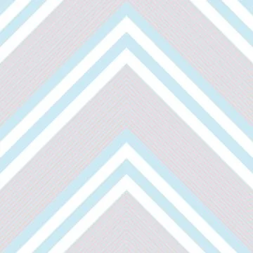 Sky blue Chevron Diagonal Stripes seamless pattern background Illustrazione stock