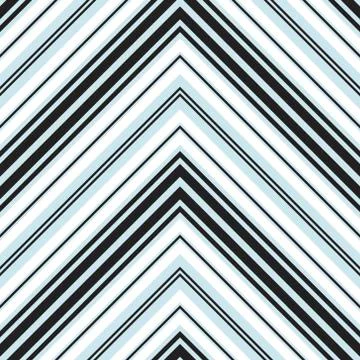 Sky blue Chevron Diagonal Stripes seamless pattern background 스톡 일러스트