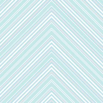 Sky blue Chevron Diagonal Stripes seamless pattern background Illustrazione stock