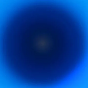 Sky blue circular variation pattern with middle focus. Illustrazione stock