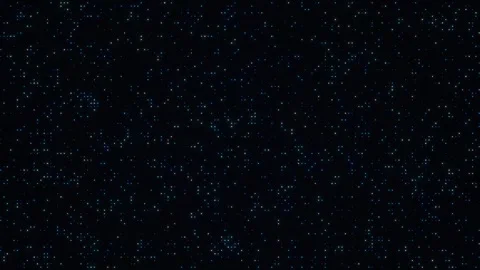 Sky blue glowing ambient digital code space. Cyber floating dots background.. Vídeos de archivo 246356056