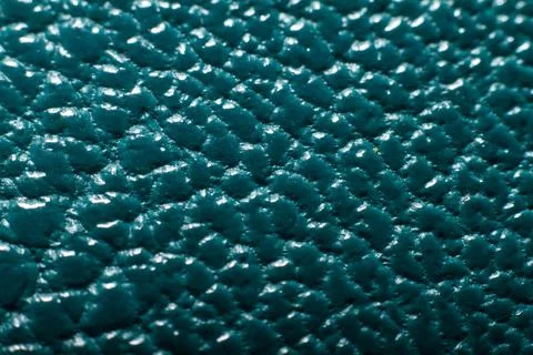 Sky blue leather texture background surface stock photo.selective focus and b Stock Photos