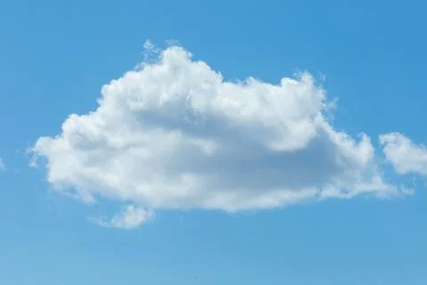 The Sky Is Blue With Lush Clouds Summer Spring Autumn Winter Stock Photos