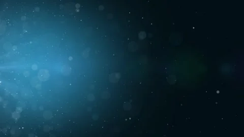 Sky blue slowly floating background loop. Slow fly snowflakes shining bokeh.. Stock Footage 246587046