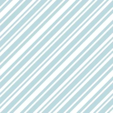 Sky blue Stripe seamless pattern background in diagonal style Stock Illustration
