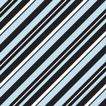 Sky blue Stripe seamless pattern background in diagonal style Illustrazione stock