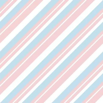 Sky blue Stripe seamless pattern background in diagonal style Illustrazione stock