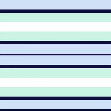 Sky blue Stripe seamless pattern background in horizontal style Illustrazione stock