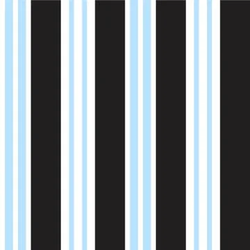 Sky blue Stripe seamless pattern background in vertical style Stock Illustration