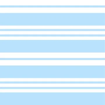 Sky blue Stripe seamless pattern background in horizontal style Stock Illustration