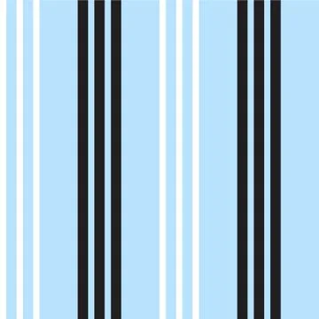 Sky blue Stripe seamless pattern background in vertical style Illustrazione stock