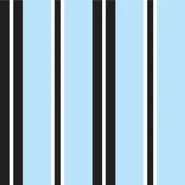Sky blue Stripe seamless pattern background in vertical style Stock Illustration