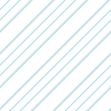 Sky blue Stripe seamless pattern background in diagonal style Stock Illustration