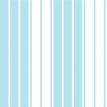Sky blue Stripe seamless pattern background in vertical style Stock Illustration
