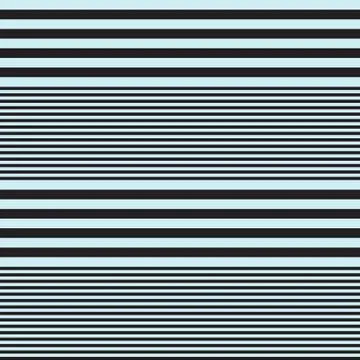 Sky blue Stripe seamless pattern background in horizontal style Stock Illustration