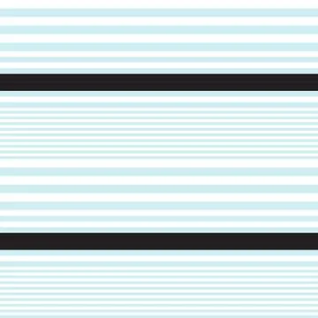 Sky blue Stripe seamless pattern background in horizontal style Stock Illustration