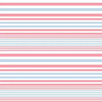 Sky blue Stripe seamless pattern background in horizontal style Illustrazione stock